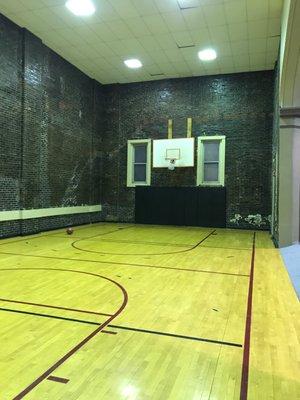 Basketball court ..