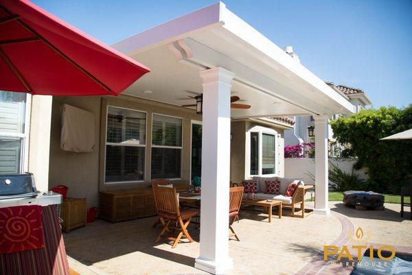 Elitewood Solid Insulated Patio Cover