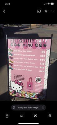 2017 Hello Kitty Cafe Prices and Menu