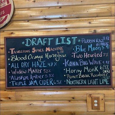 The draft list with the yummy