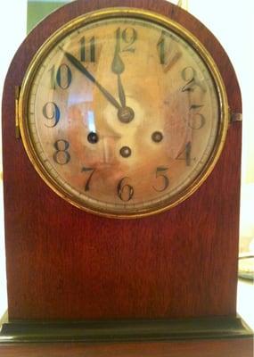 Antique Mantel Clock with Westminster Chime