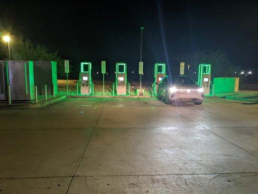 Electrify America charging station, Quartzsite AZ