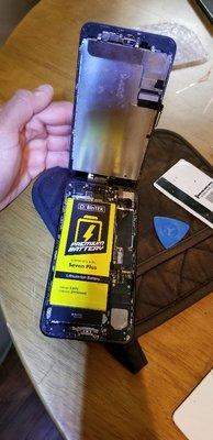 Battery service available! Slow iPhone, ipho e shutting down unexpectedly? It may be time to replace the battery give up a call!