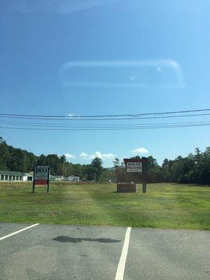 Roadside sign