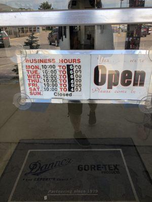 Business hours