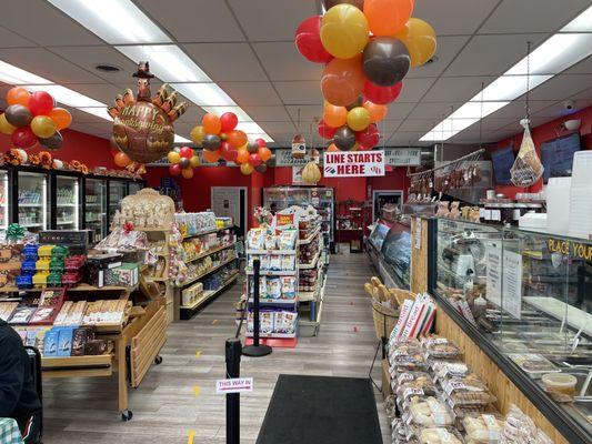 Nice store!  Fresh butchered meats, sausage, cold cuts, Italian delicacies.