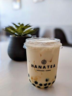 Honey Genmai MT with brown sugar boba