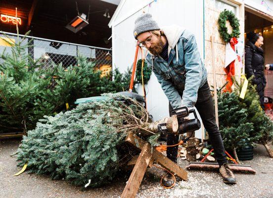 Nonprofit Christmas Tree Sale L'Arche