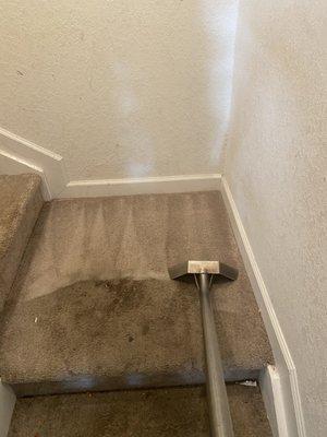 Staircase Landing Cleaning