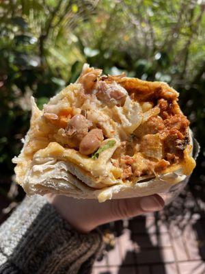 Al pastor burrito with everything. The best!