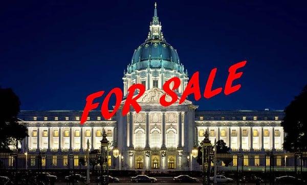 City Hall For Sale Call Ed Lee and Jane Kim - Agents for the John Stewart & Co.