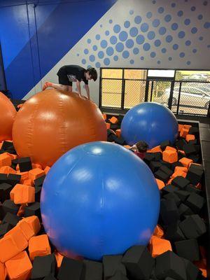 Large Bouncy Balls