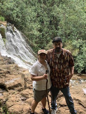 10/20/22 Finally hiked our first water fall--Ho'opii w/o a guide