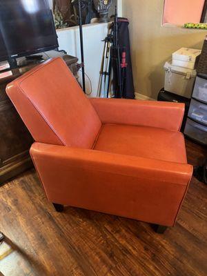 Small Phx Suns Orange color recliner. Great condition. (grade A-) almost never used. (sgs 94-9-24)