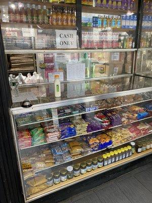 Front Counter (lots of Caribbean snacks and treats)