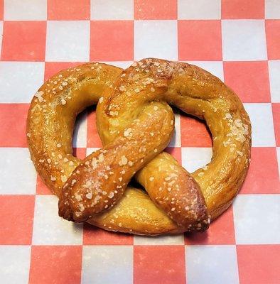 Our amazing made-from-scratch pretzels.