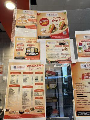 Menus