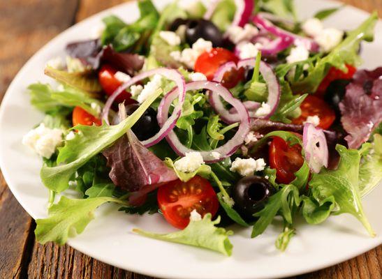 Feeling healthy? Start off your meal with our House Tossed Salad.