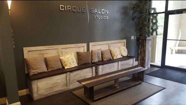 Cirque Salon Studios lobby area