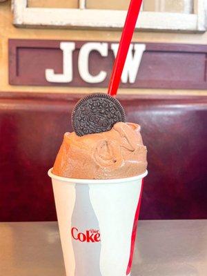 Chocolate Oreo mini shake