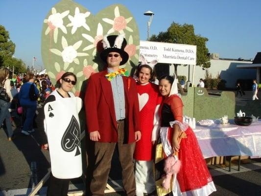 Giving back to the community at the Livermore Downtown Trick-or-Treat celebration.