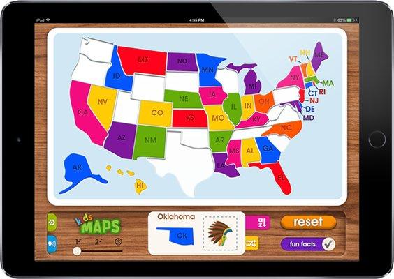 Kids Maps iOS & Android Mobile App Development