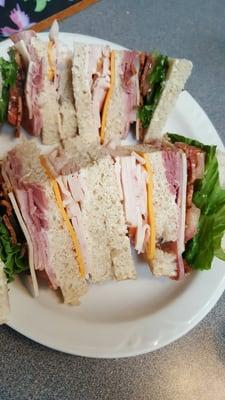 Also the best club sandwich in town!