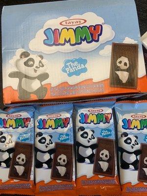 JIMMY the Panda milk chocolate from Turkey