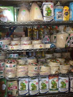 Quite a decent selection of tortilla products