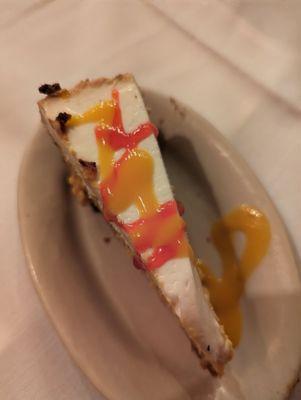 Mango cheesecake