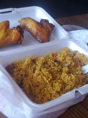 Rice and Wings