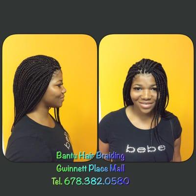 Single Braids by Bantu talented team