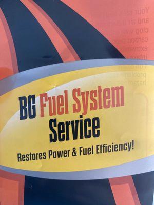 BG Fuel System Service