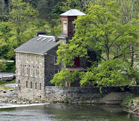 Somerville Manning Gallery is located in historic Breck's Mill along the Brandywine River.