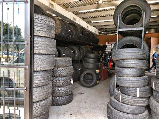 I got a great deal on 4 used tires.