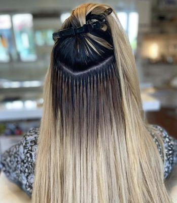 Keratin extensions are the go-to for movie premieres and red carpets or everyday wear!