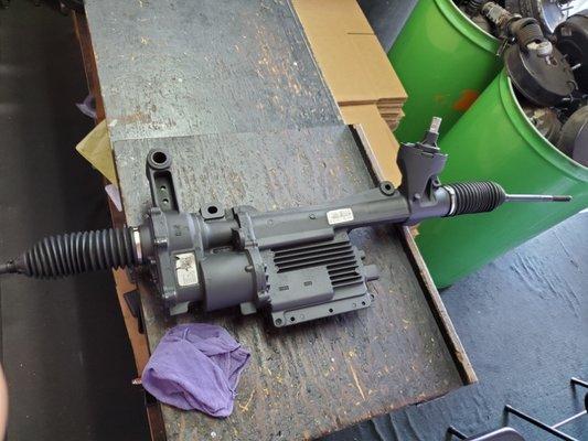 Ford mustang electric steering rack ready to go