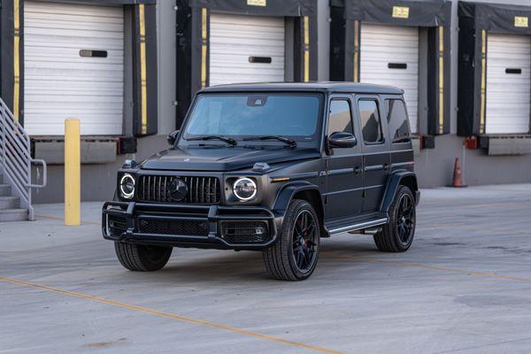 2023 G63 received a full paint protection film treatment.