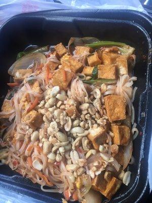 Pad Thai with tofu