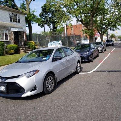 Our new fleet of cars