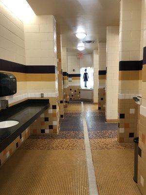 Restroom/locker room/shower