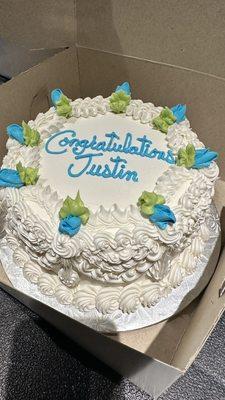 Ordered cake