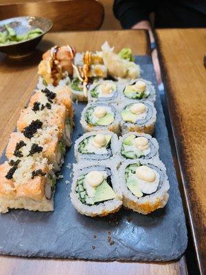 Spicy Blue Crab Roll and others