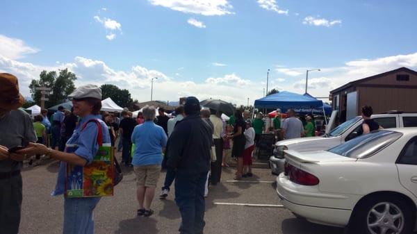 Waiting for the market to open