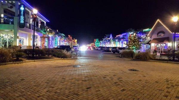 Christmas Lights at Shelter Cove Towne Center