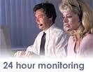 We provide 24 Hour Monitoring of your home or Business' Security System.