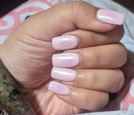 Light pink chrome