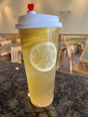 Lemon jasmine tea