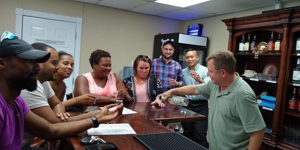 Group Tasting.