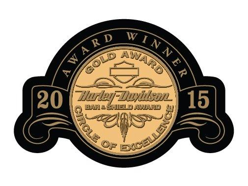 Proud of our Harley-Davidson customer service based award!